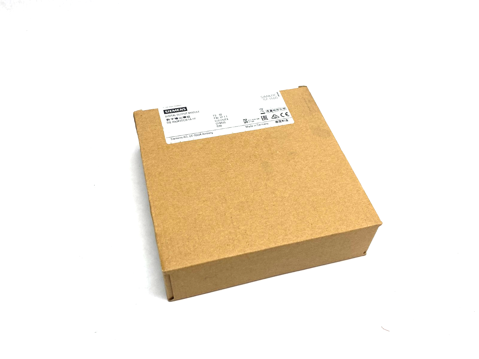 Siemens 6ES7 522-1BH01-0AB0 SIMATIC S7-1500 Digital Output Module DQ 16x24VDC - Maverick Industrial Sales