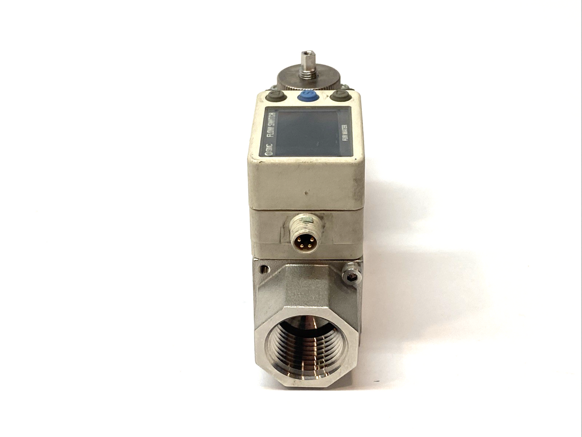 SMC PF3W720S-N04-BT-F Flow Switch IFW/PFW 0.52-4.23gal/min MISSING KNOB - Maverick Industrial Sales