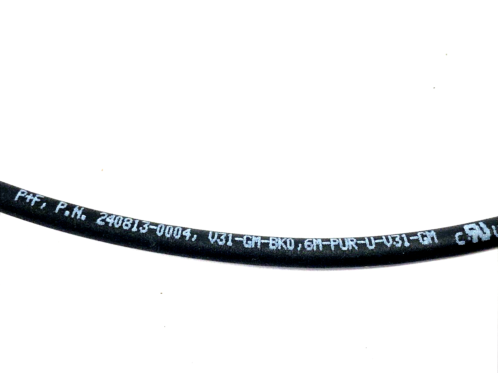 V31-GM-BK0,6M-PUR-U-V31-GM, 240813-0004 | Pepperl+Fuchs V31-GM-BK0,6M-PUR-U-V31-GM Cordset M8 4-Pin 0.6m 240813-0004 - New Other - Maverick Industrial Sales