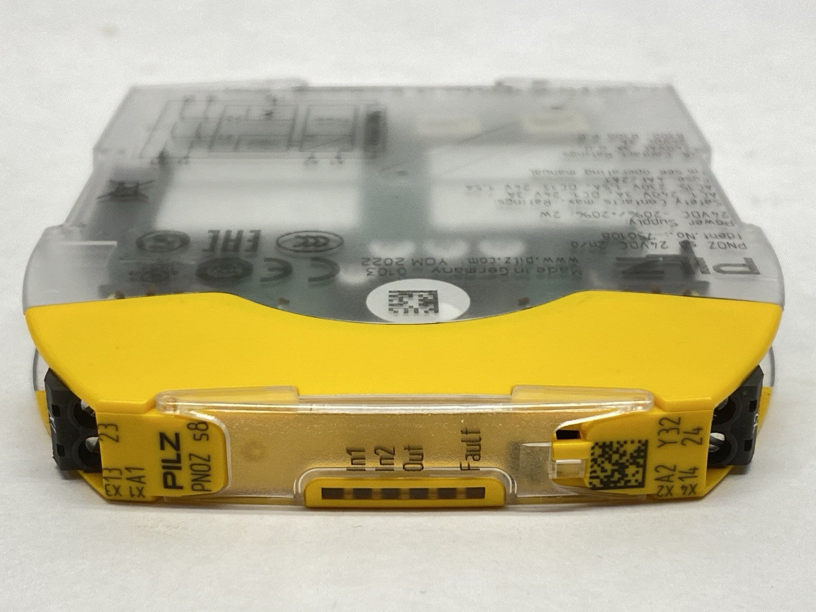 PNOZ s8 24VDC 2 n/o | Pilz PNOZsigma Contact Expansion 750108 MISSING TERMINALS - Used - Maverick Industrial Sales