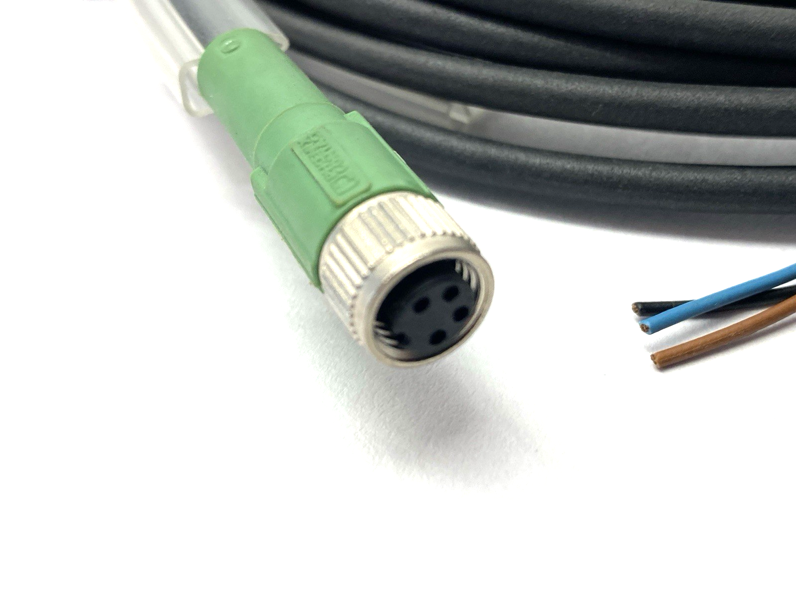 Phoenix Contact SAC-4P- 5,0-PUR/M 8FS Double-Ended Cordset M8 1681868 LOT OF 2 - Maverick Industrial Sales