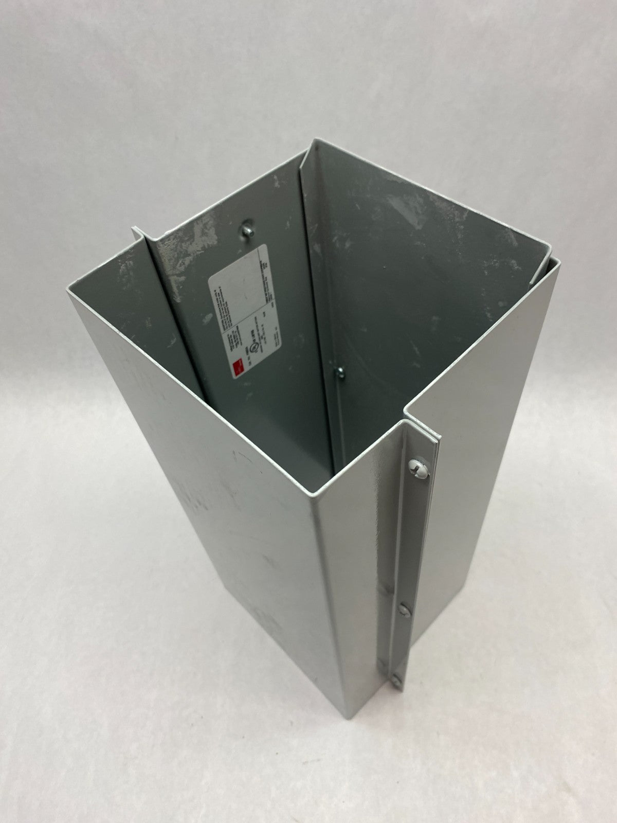 F66GA | Hoffman nVent Telescope Wireway Strait Fitting 6" x 6" PAINTED WHITE - New – Open box - Maverick Industrial Sales