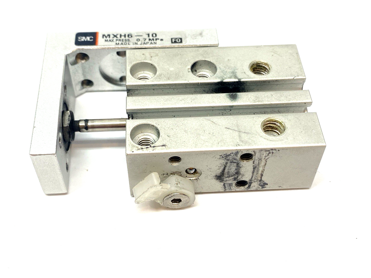 SMC MXH6-10 Compact Slide Table 6mm Bore 10mm Stroke 0.7MPa - Maverick Industrial Sales