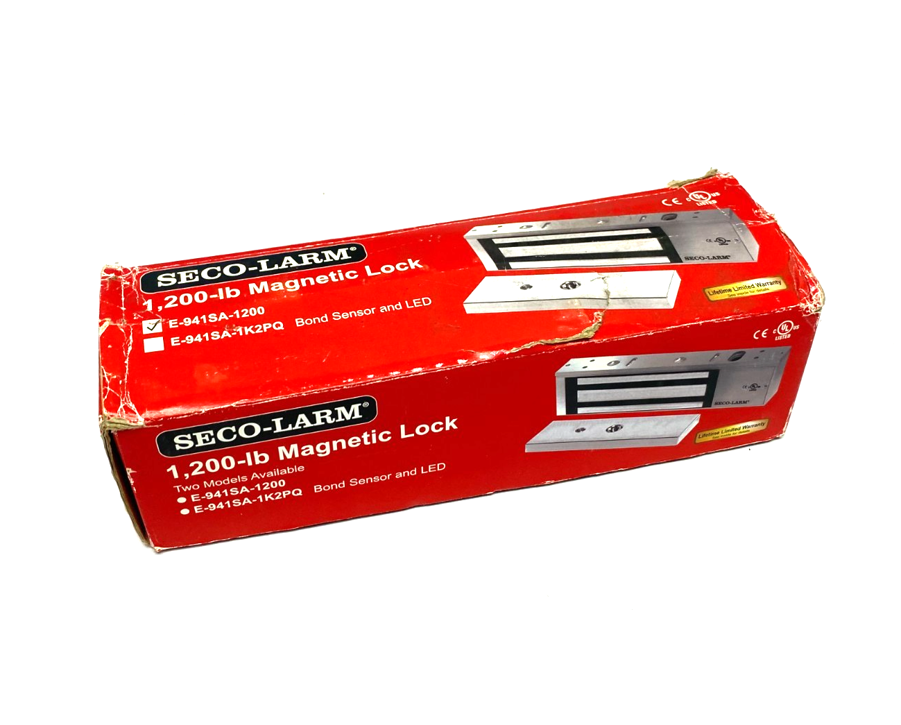 Seco-Larm E-941SA-1200 Electromagnetic Lock 1200lbs Hold Force - Maverick Industrial Sales