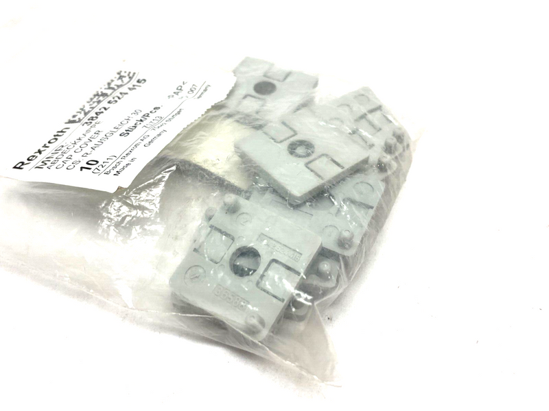 Bosch Rexroth 3842524415 Extrusion Profile Cap Cover Grey PKG OF 10 - Maverick Industrial Sales