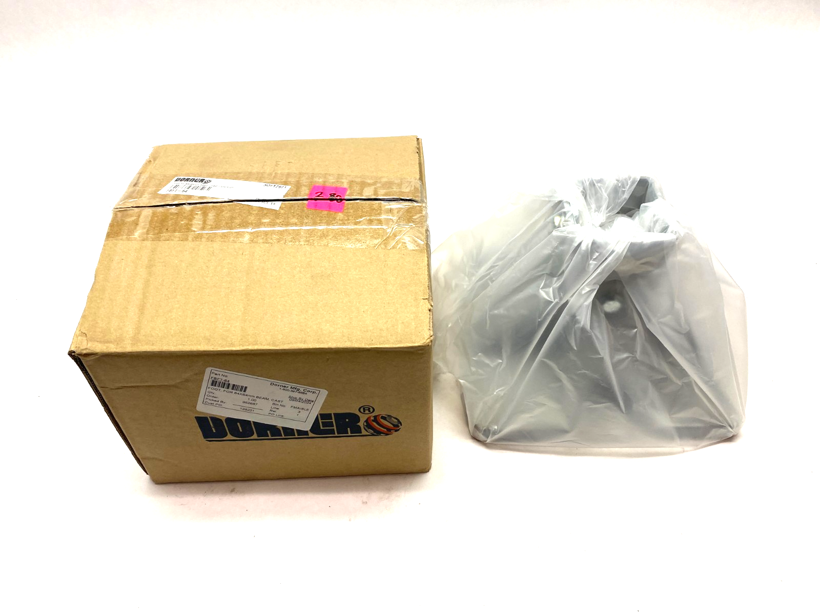 Dorner FBFT-64 Cast Aluminum Foot for Support Beam 64x64mm - Maverick Industrial Sales
