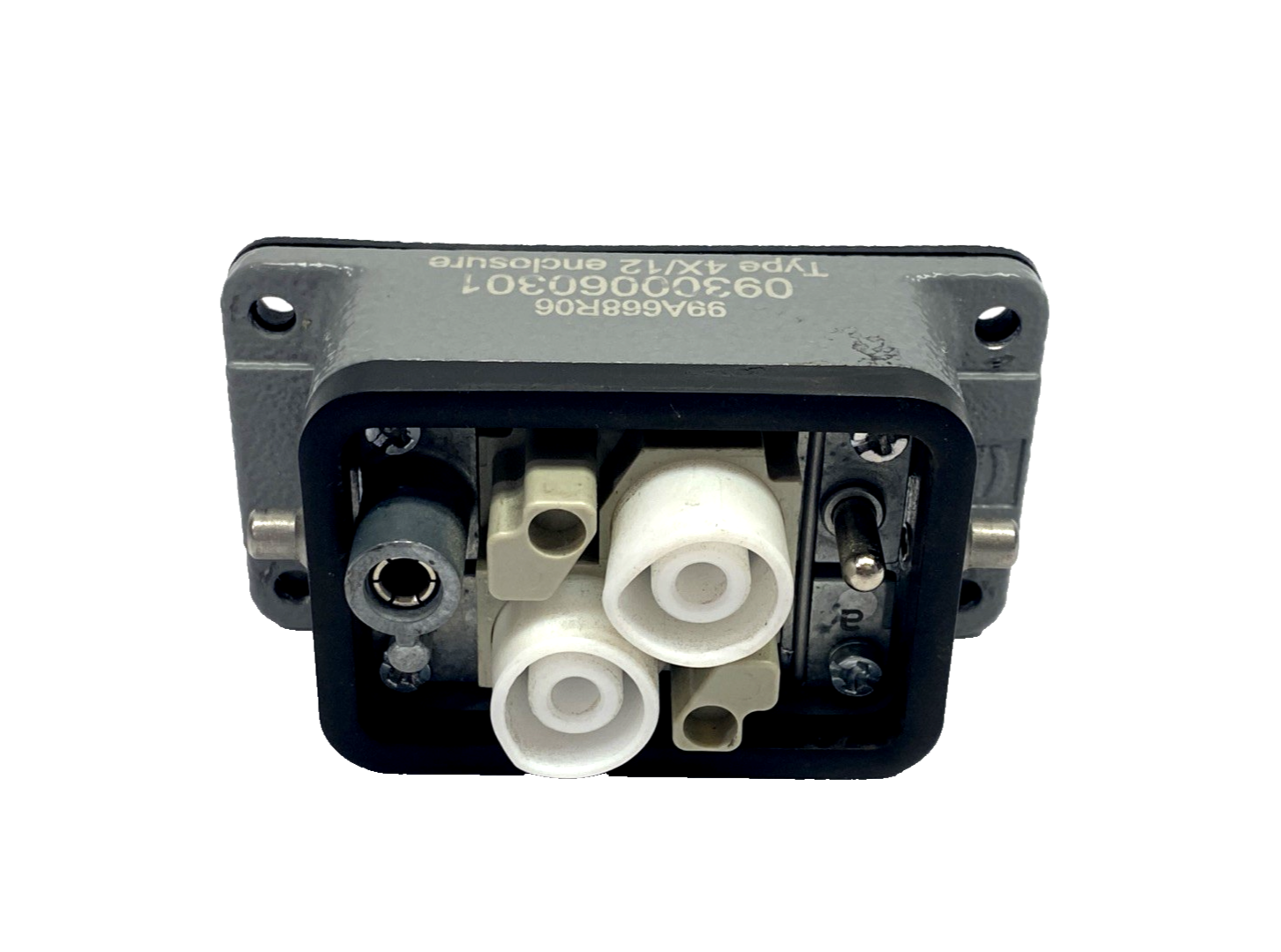 09140023123,09300060301 | Harting 09140023123 Han HV Module, 40A 5000V Connector 09300060301 Housing - Used - Maverick Industrial Sales