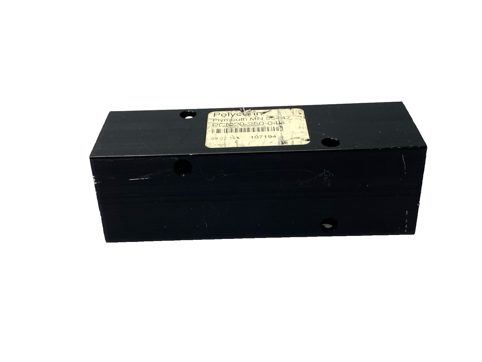 PCM20-250-04B | Polyconn Pneumatic Manifold 4x 1/4" NPT Out 3/8"NPT In - Used - Maverick Industrial Sales