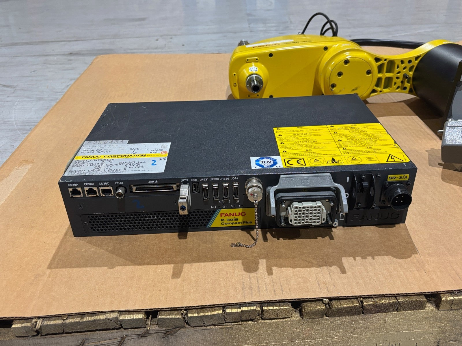 Fanuc SR-3iA Pick & Place Robot System w/ R-30iB Compact Plus Controller (2020) - Maverick Industrial Sales