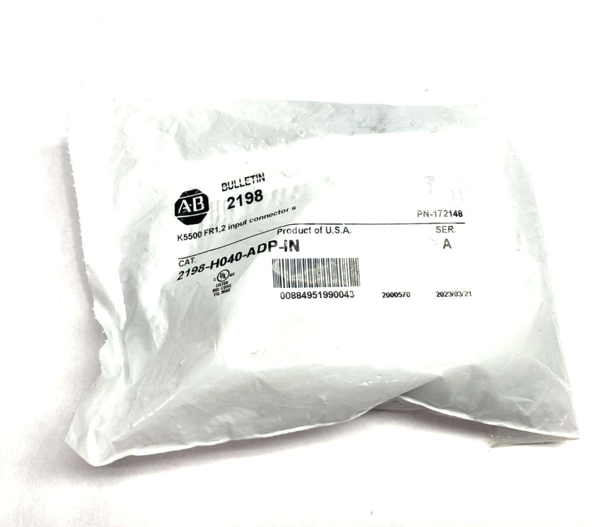 2198-H040-ADP-IN | Allen Bradley Ser. A Kinetix 5500 Shared Bus Connector Kit 2-in - New - Maverick Industrial Sales