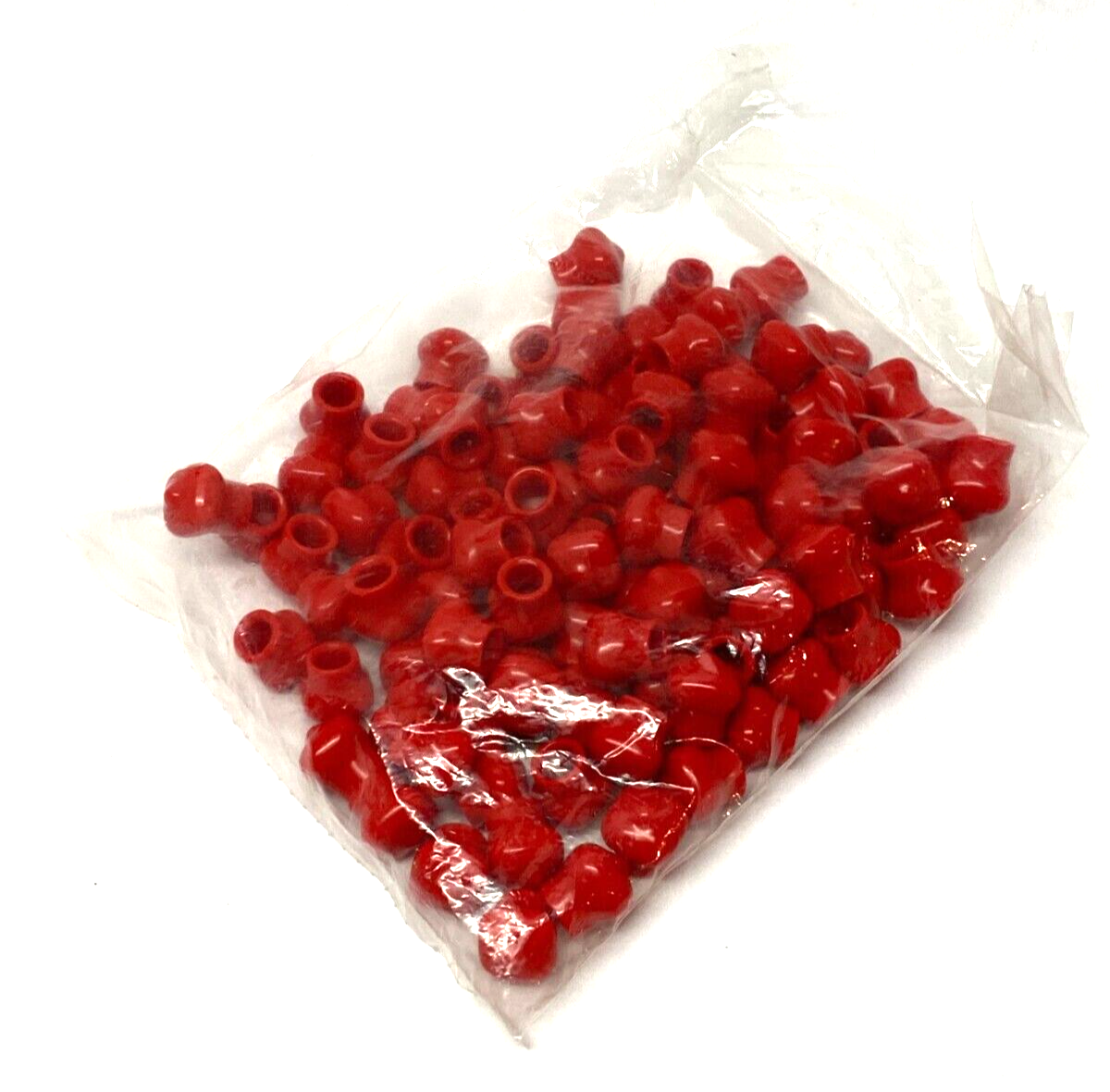 StockCap 419405 Anti-Roll Caps Red 0.296" X 0.500" PKG OF 100 - Maverick Industrial Sales