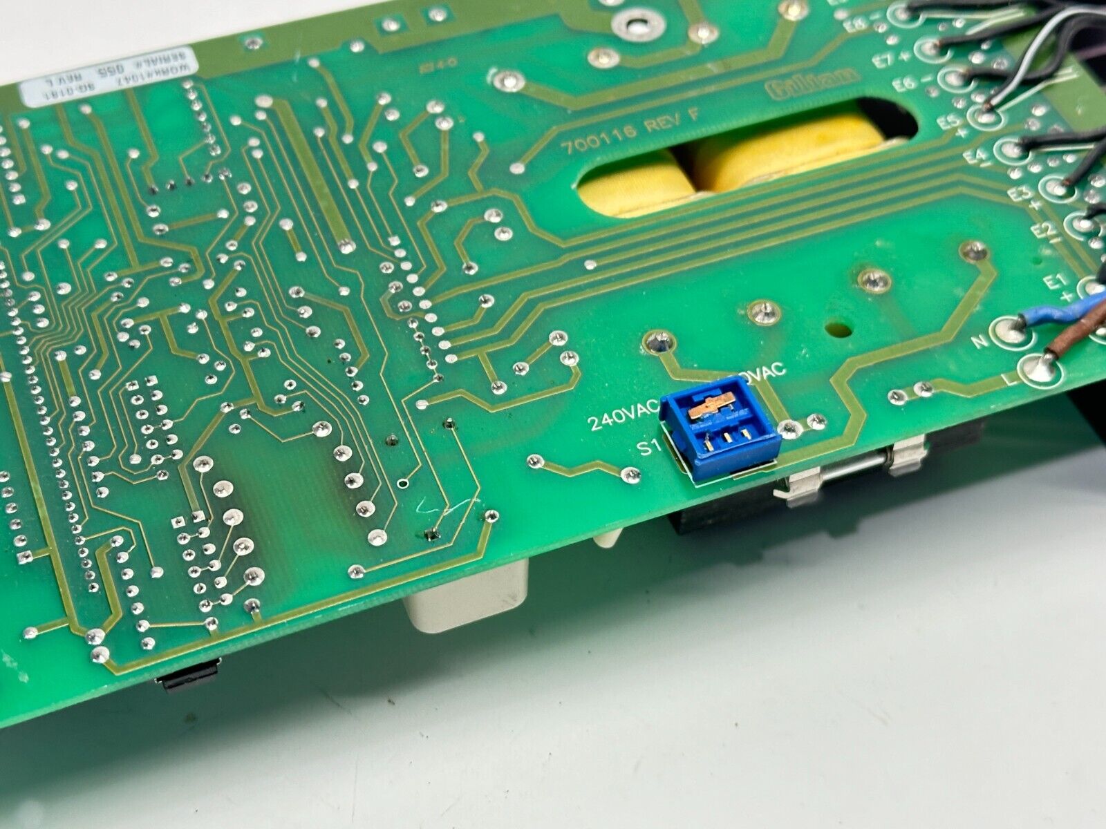 Gilian 700116 Rev F Power Control Board SG-0181 Rev L - Maverick Industrial Sales