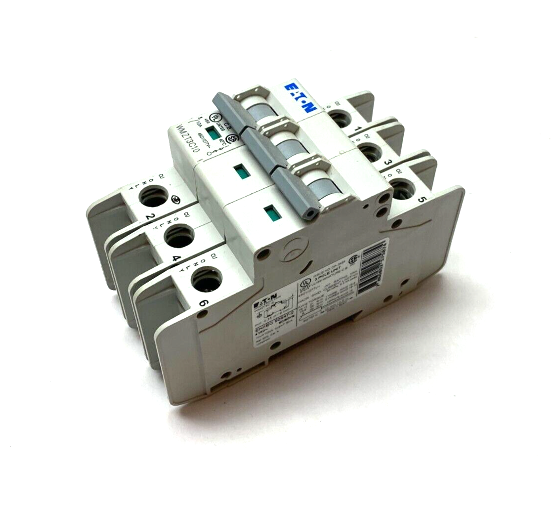 Eaton WMZT3C10 Circuit Breaker 3-Pole 10A 480Y/277V - Maverick Industrial Sales