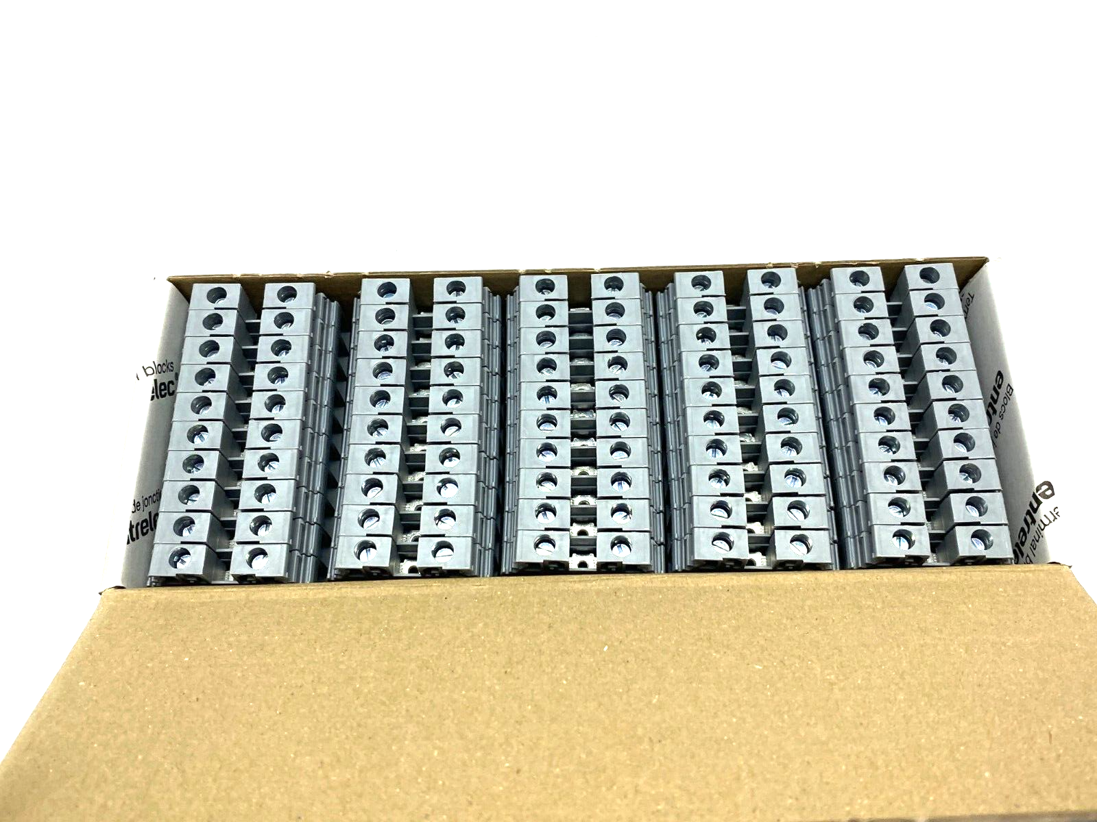 ABB Entrelec 1SNA115118R1100 Feed-Through Terminal Block Gray M6/8 BOX OF 50 - Maverick Industrial Sales