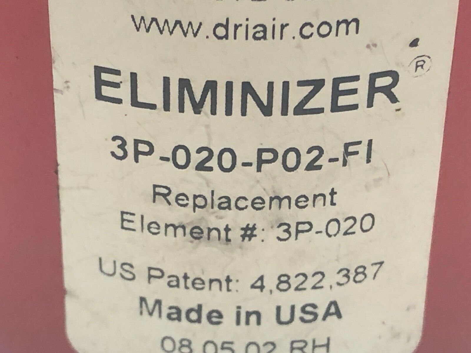 RTI 3P-020-P02-FI Eliminizer Auto Drain w/o Filter - Used - Maverick Industrial Sales