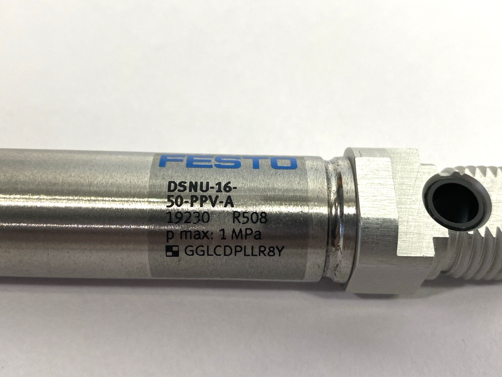 Festo DSNU-16-50-PPV-A Pneumatic Cylinder 16mm Bore 50mm Stroke 19230 - Maverick Industrial Sales