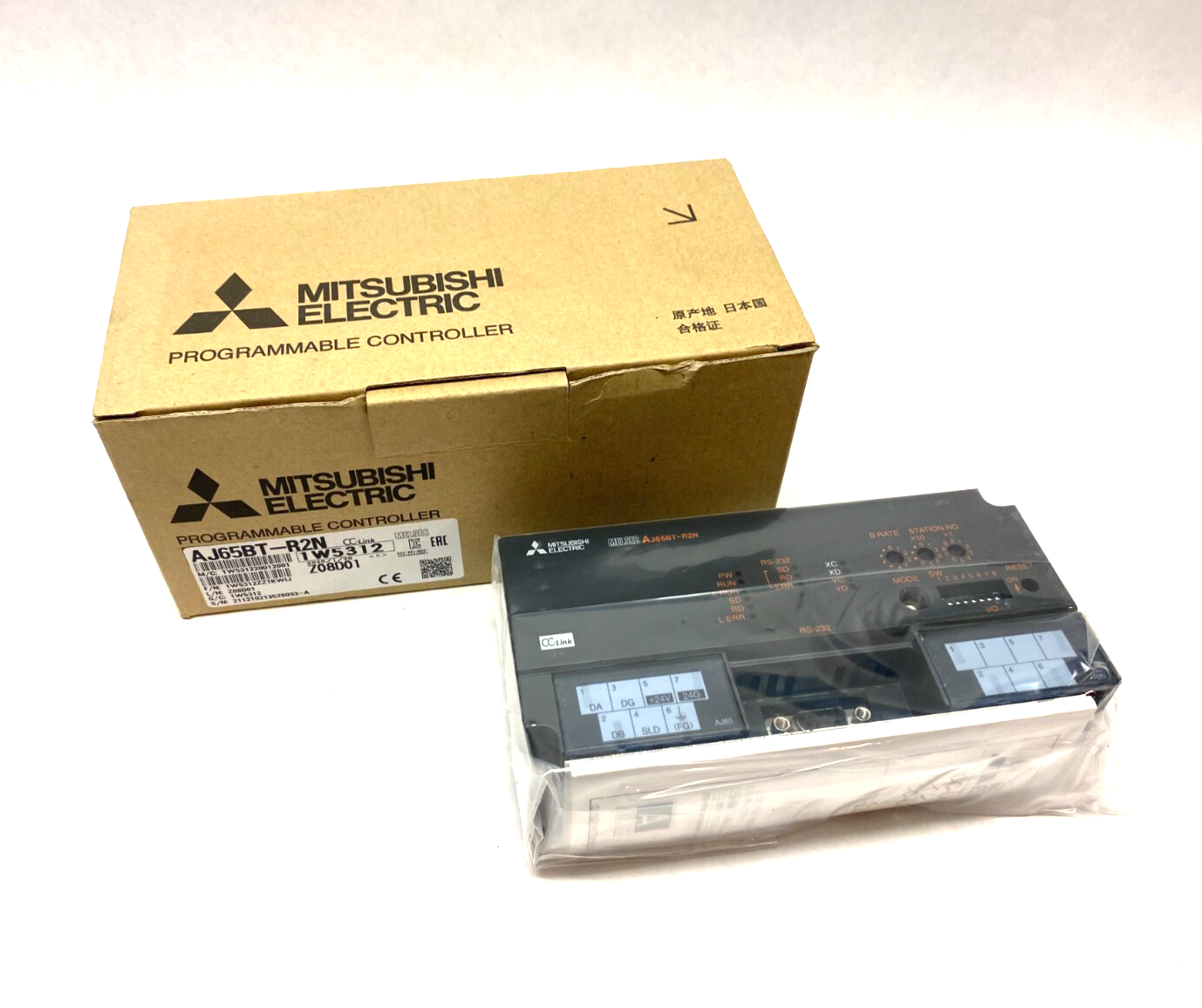 Mitsubishi AJ65BT-R2N Melsec CC-Link Programmable Controller - Maverick Industrial Sales