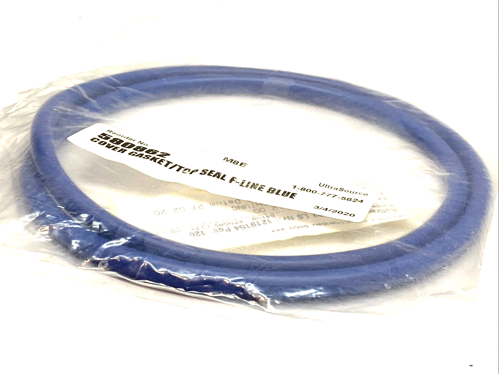 580862 | Ultrasource Blue Cover Gasket Top Seal OEM F-Line Part - New - Maverick Industrial Sales