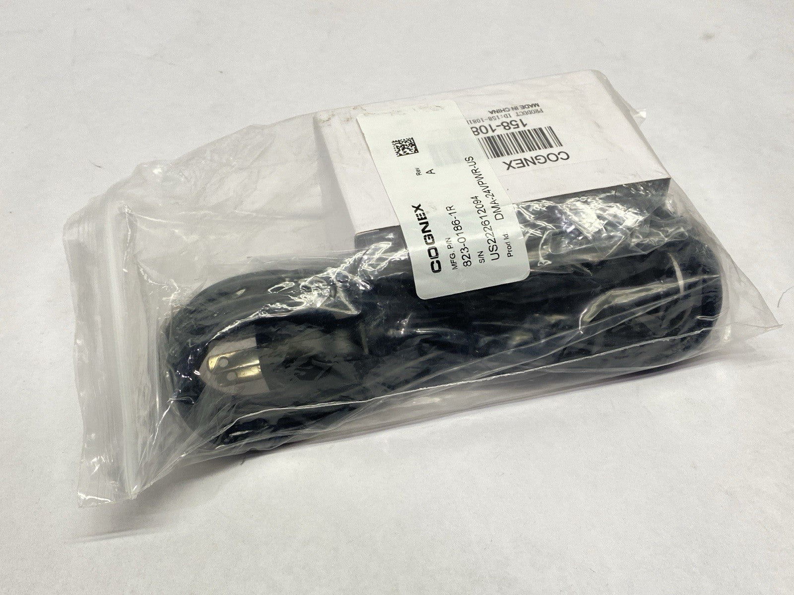 823-0186-1R | Cognex Rev A Power Supply DMA-24VPWR-US - New - Maverick Industrial Sales