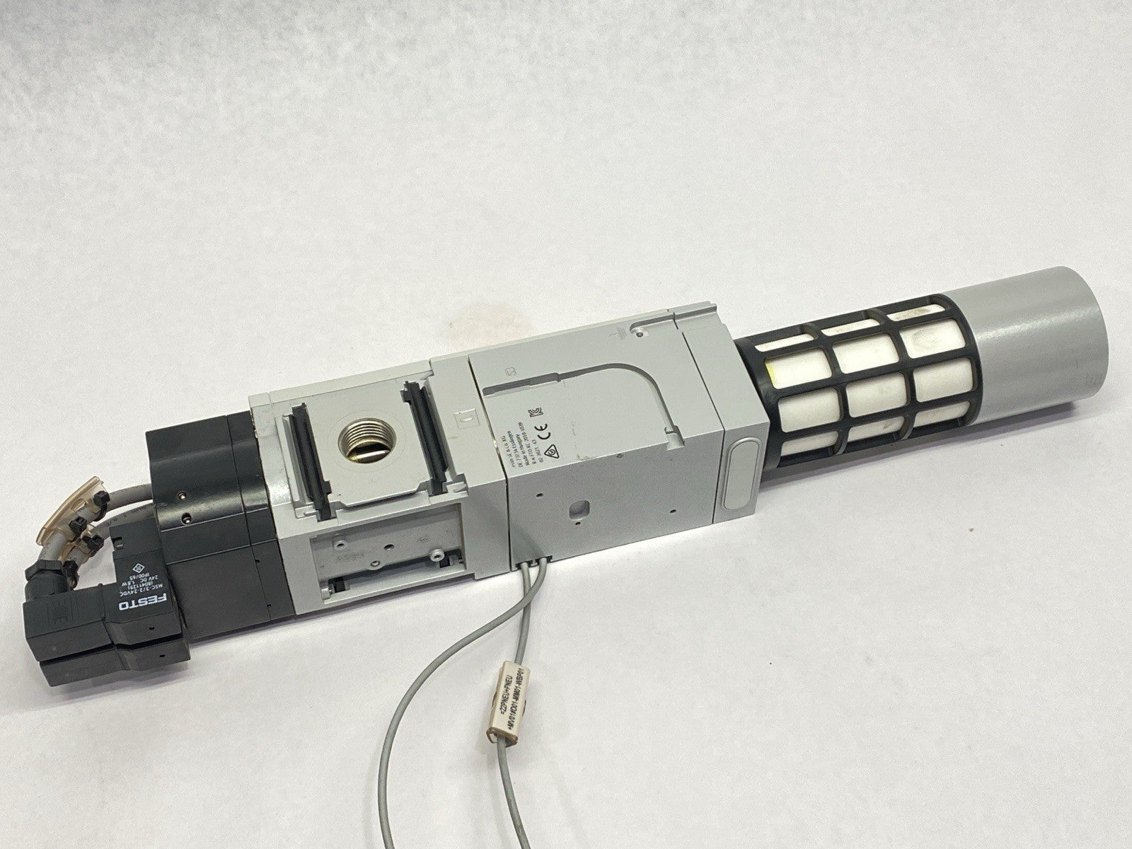 MS6-SV-1/2-D-10V24-2M8-SO-AG | Festo Soft Start Quick Exhaust Valve G1/2 8038490 - Used - Maverick Industrial Sales