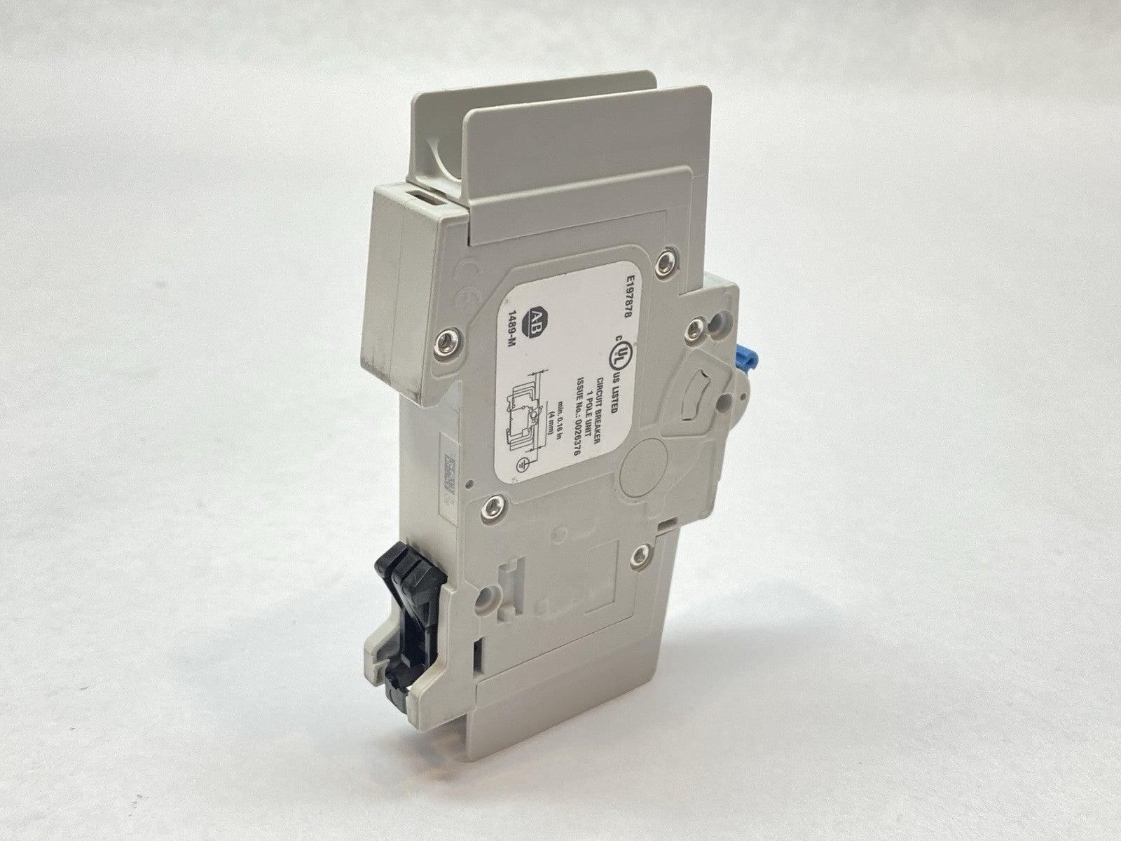 1489-M1D100 | Allen Bradley Ser D Miniature Circuit Breaker 10A 1P 277V - Used - Maverick Industrial Sales