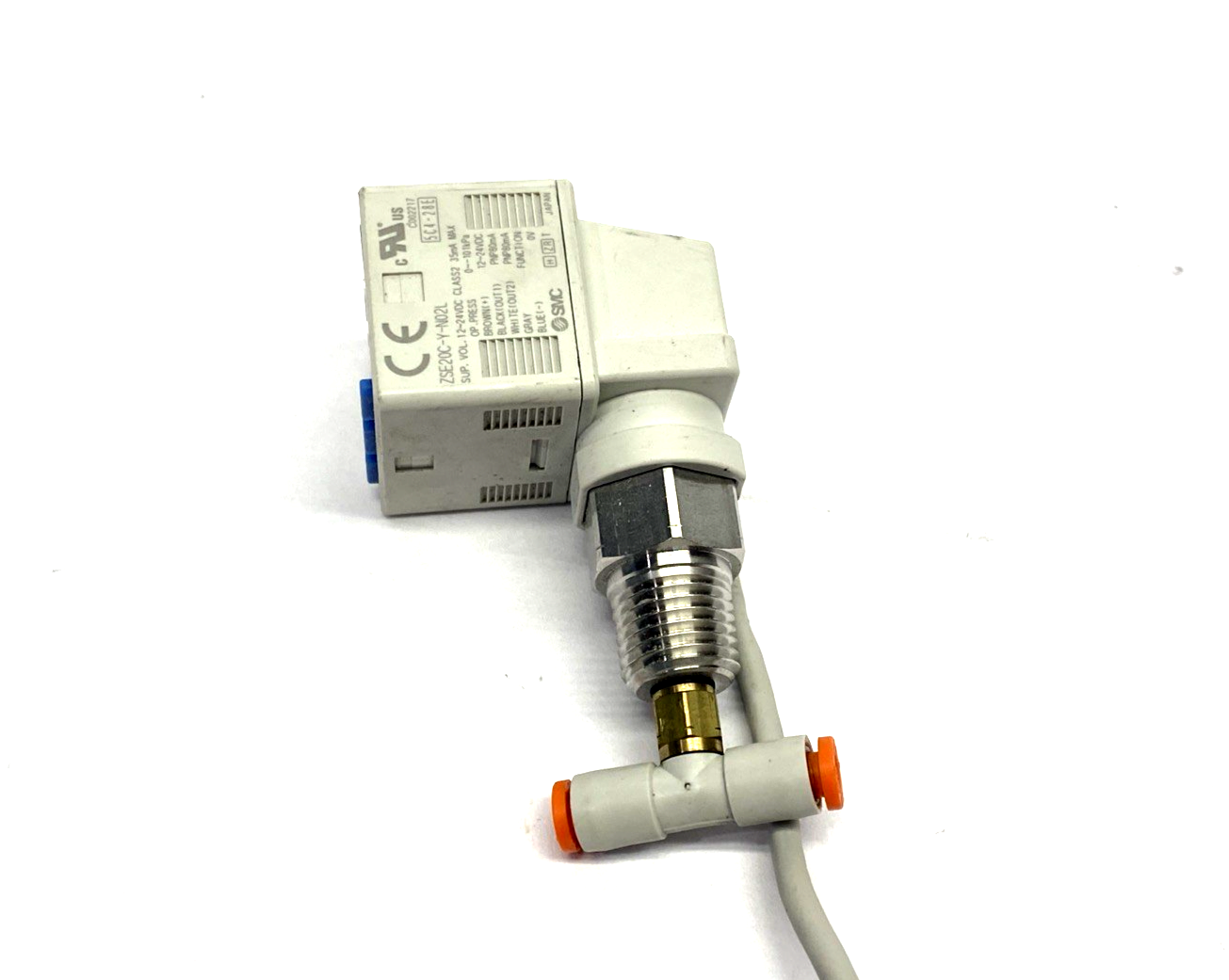 SMC ZSE20C-Y-N02L High Precision Digital Vacuum Switch 1/4" NPT - Maverick Industrial Sales