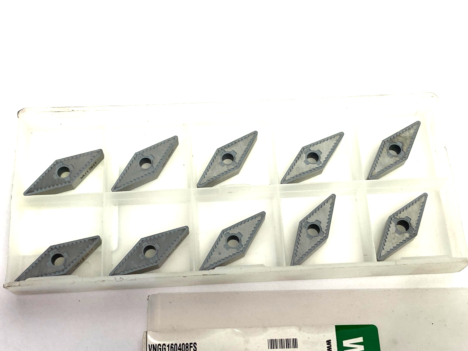 Widia 5550002 Victory™ Turning Insert Finishing Sharp VNGG160408FS PKG OF 10 - Maverick Industrial Sales