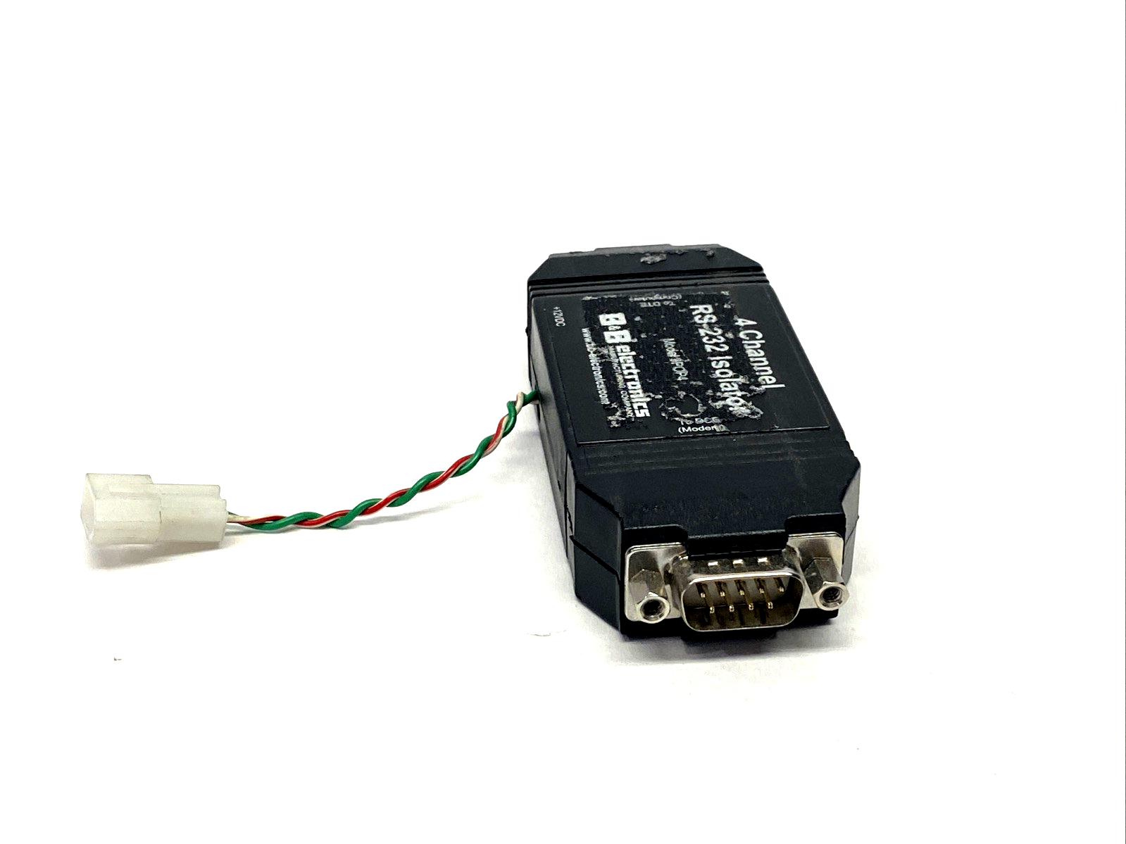 9POP4 | B&B Electronics 4-Channel RS-232 Isolator 9-Pin DB9 Male To Female - Used - Maverick Industrial Sales