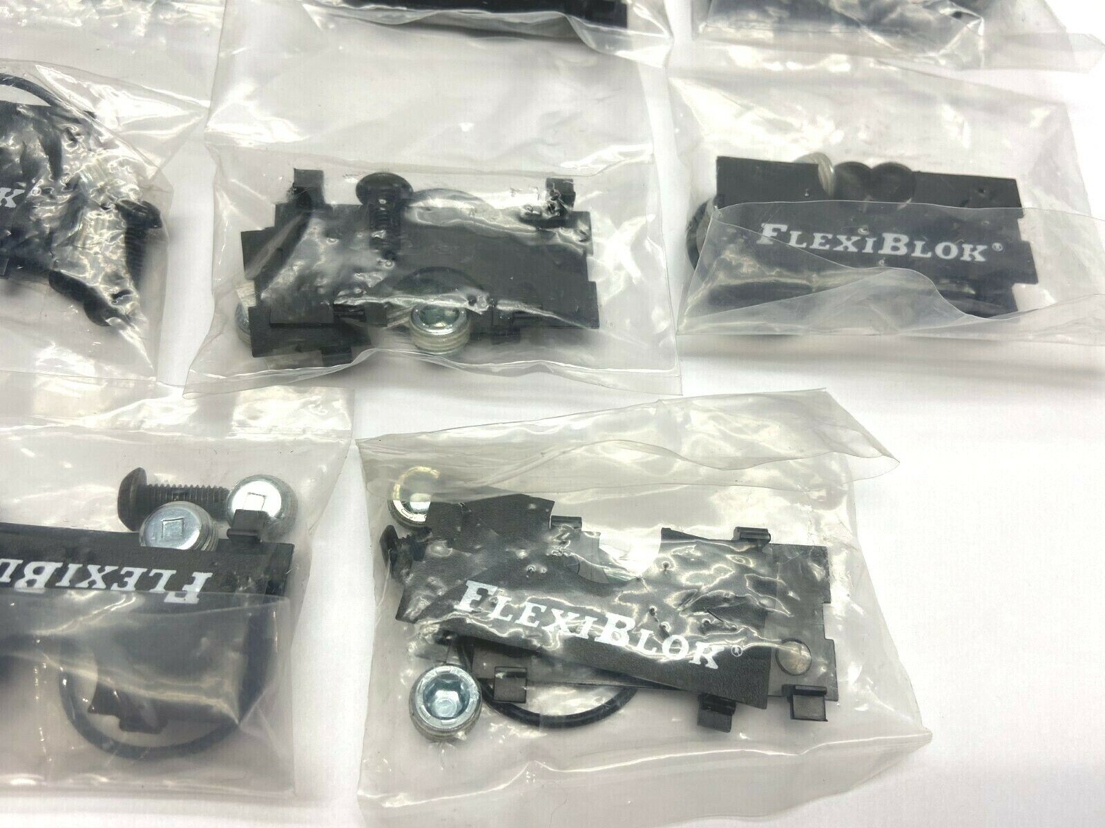 Numatics Black Fleiblock 2 x 1" Pneumatic Filter Cover LOT OF 11 - Maverick Industrial Sales