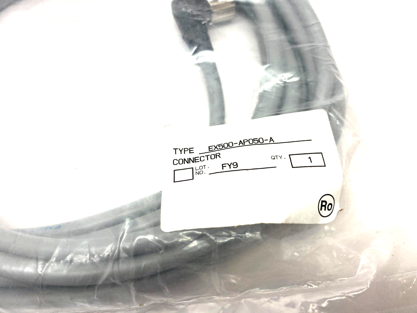 SMC EX500-AP050-A Single Ended Power Connector Cordset Right Angle - Maverick Industrial Sales
