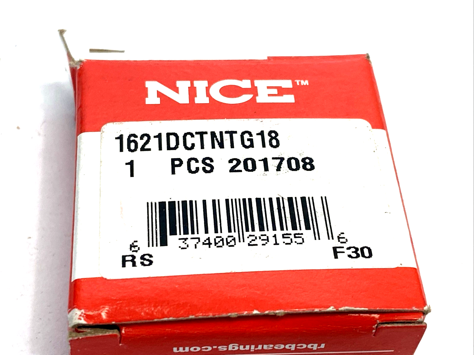 Nice 1621DCTNTG18 Precision Ground Radial Bearing 1/2" ID 1-3/8" OD 7/16" W 2PK - Maverick Industrial Sales