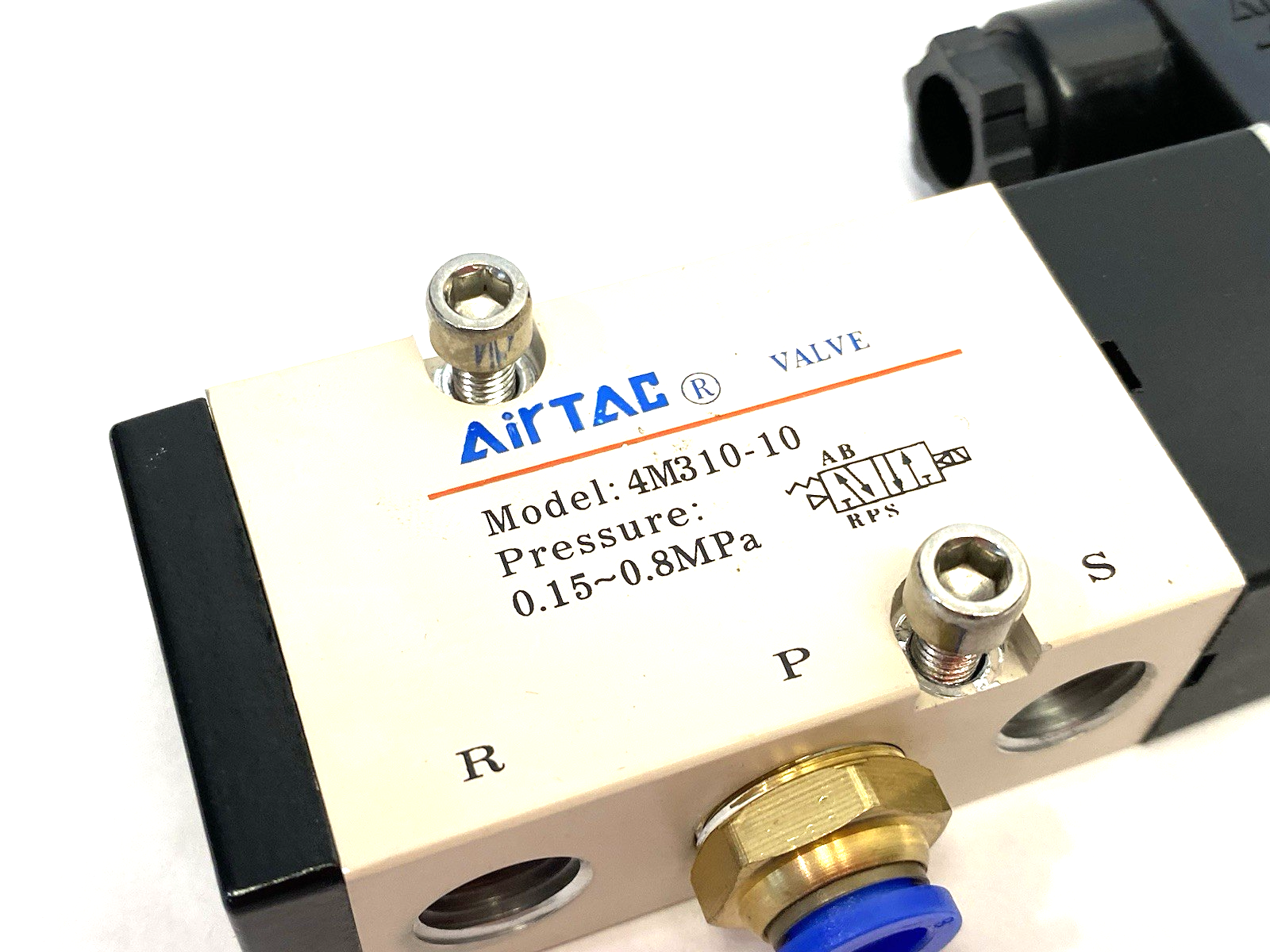4M310-10 | Airtac Solenoid Valve 5/2-Way NAMUR Series, Internal Pilot - New – Open box - Maverick Industrial Sales