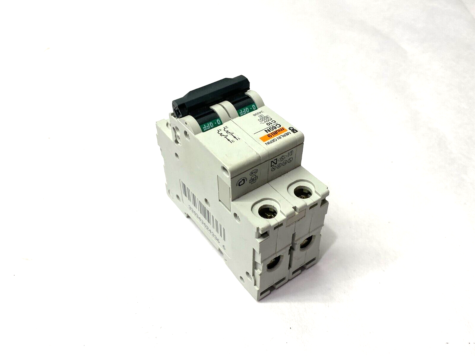 Merlin Gerin C60NC10 multi9 2-Pole Circuit Breaker 400V 24336 - Maverick Industrial Sales