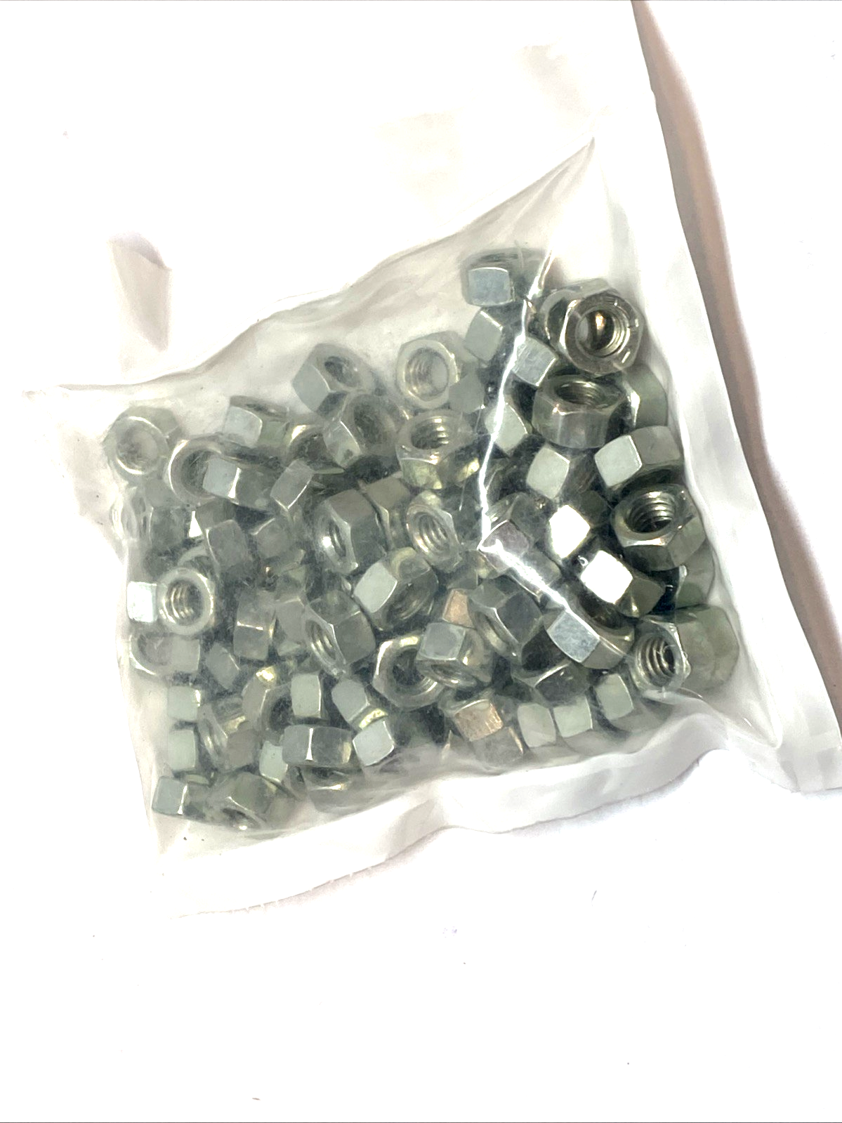 5/16-18 | Finished Hex Nut Steel Zinc Coarse Thread PKG OF 100 - New - Maverick Industrial Sales