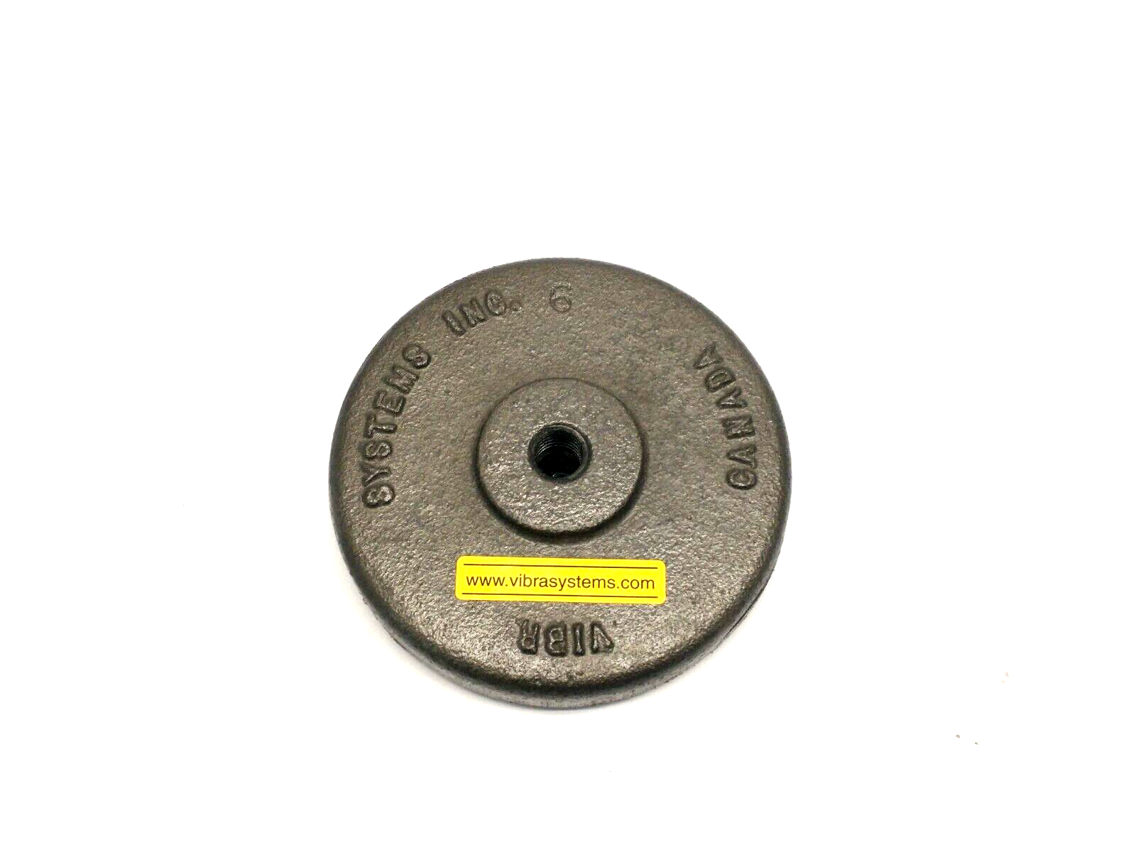 VibraSystems VMT-1000 Antivibration Leveling Mount 4" Diameter NO THREADED ROD - Maverick Industrial Sales