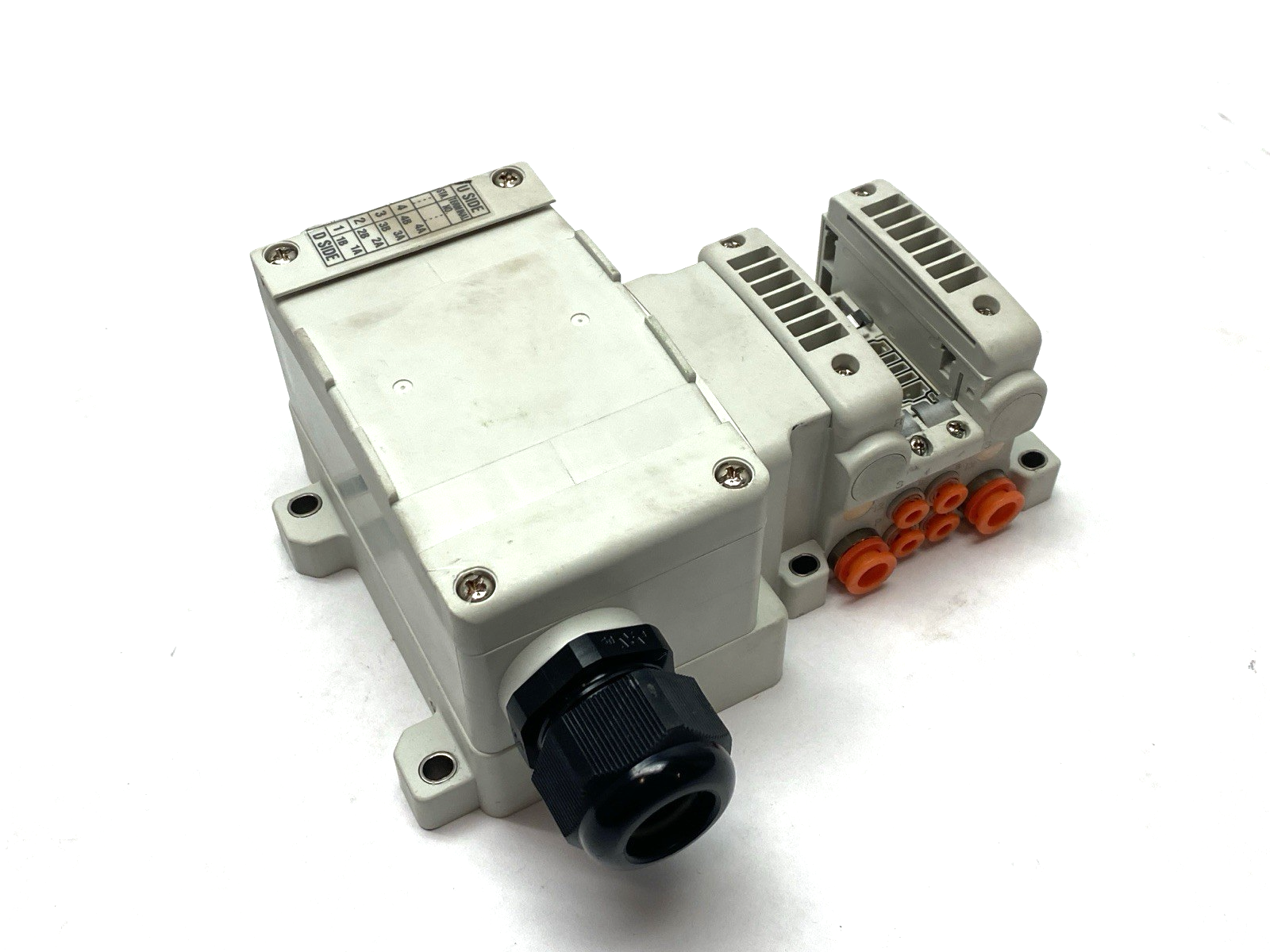 SMC VV5QC11-02N3TD0-S Terminal Base Mount Plug In Manifold - Maverick Industrial Sales