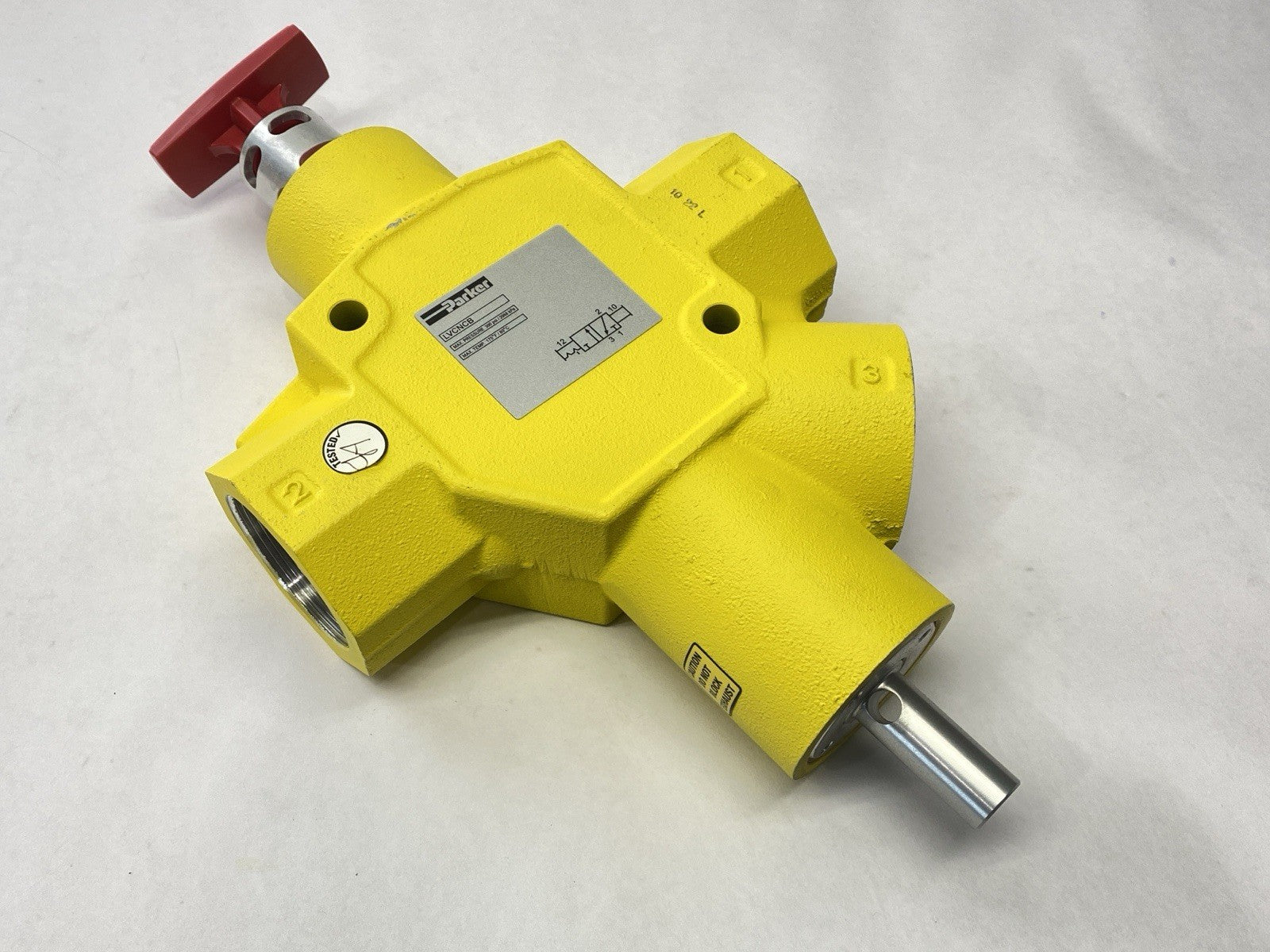 Parker LVCNCB LV Series Pneumatic Lockout High Flow 2" NPT - Maverick Industrial Sales