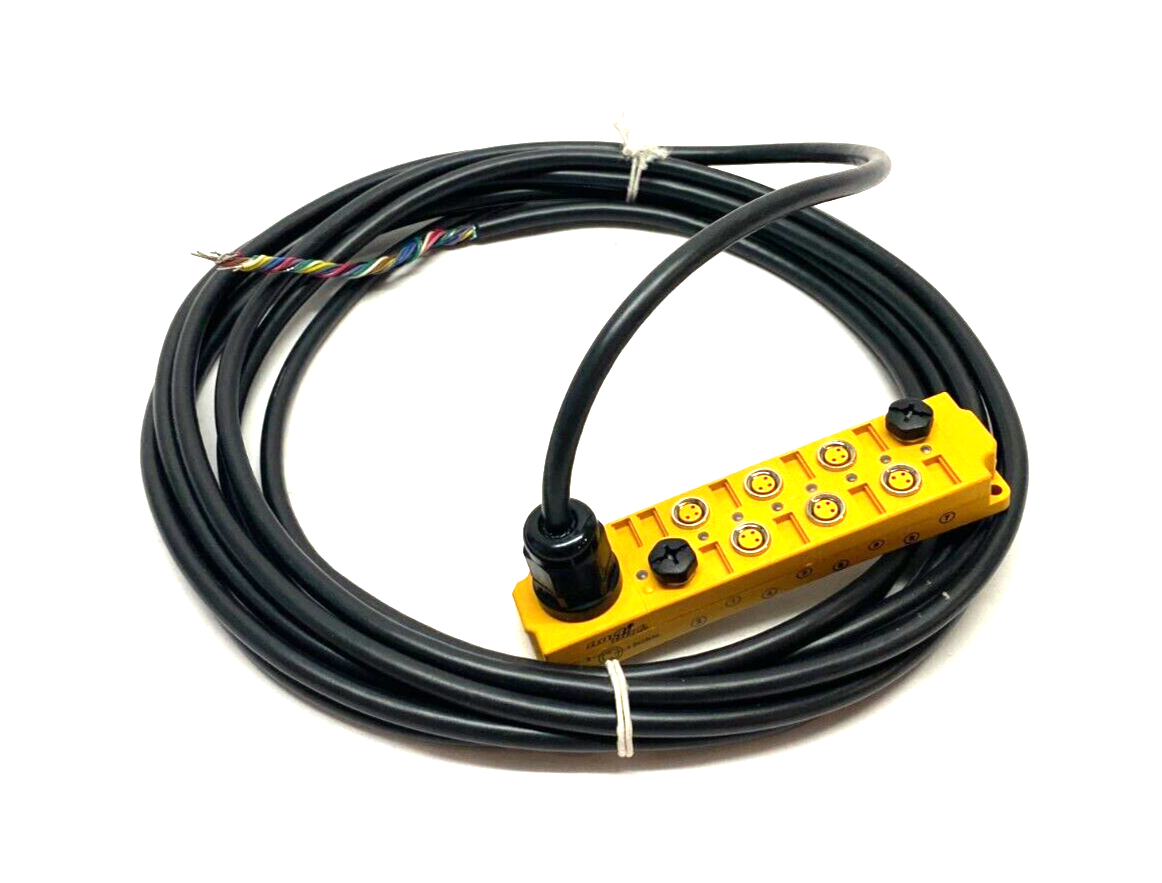 Turck VB 803M-PK9-5 Multibox Junction Box 8-Port U7036-2 - Maverick Industrial Sales