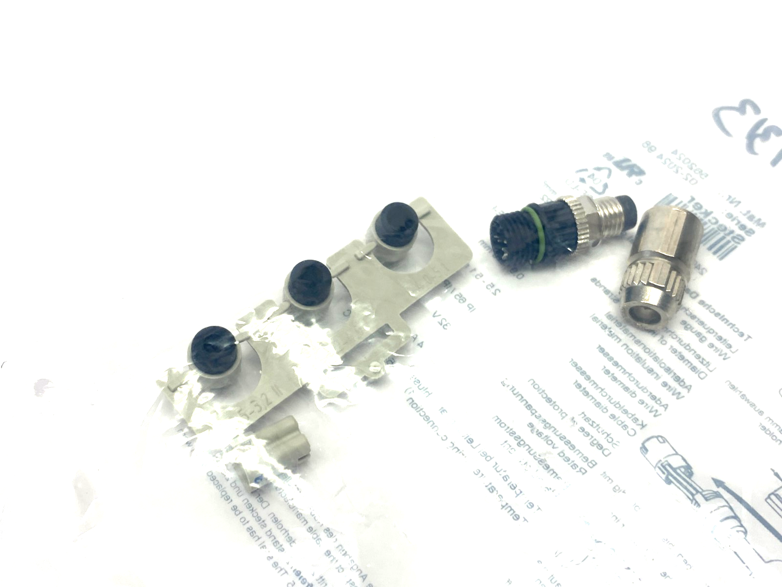 Festo NECU-S-M8G3-HX Field Wireable Connector M8 3-Pin 562024 - Maverick Industrial Sales