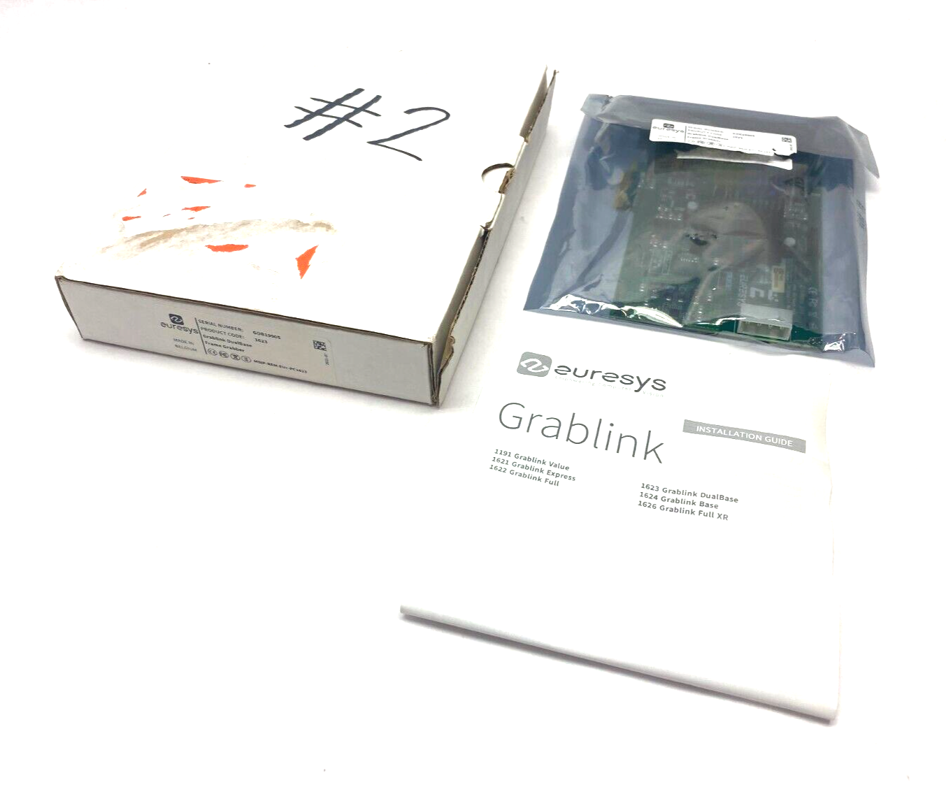 Euresys MSIP-REM-EUr-PC1623 Grablink Dualbase Frame Grabber PCI Card - Maverick Industrial Sales