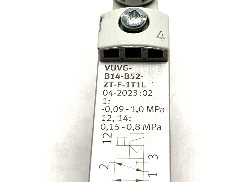 Festo VUVG-B14-B52-ZT-F-1T1L Air Solenoid Valve 573484 - Maverick Industrial Sales