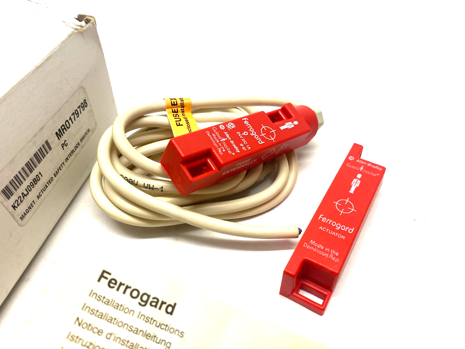 Allen Bradley 440N-G02044 Ser. B Guardmaster Ferrogard Magnetic Safety Switch - Maverick Industrial Sales
