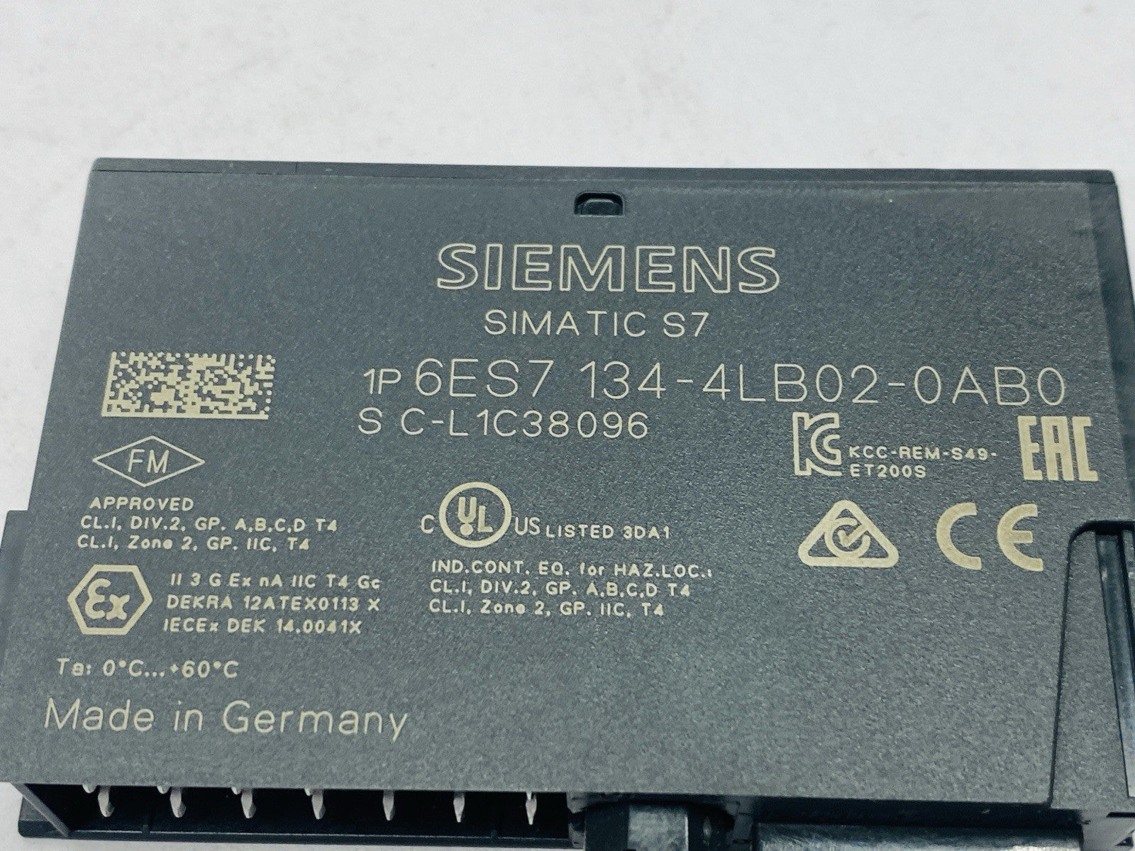 Siemens 6ES7134-4LB02-0AB0 SIMATIC ET 200S Analog Input Module - Maverick Industrial Sales