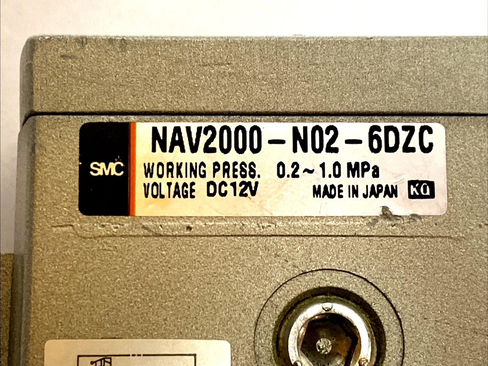 NAV2000-N02-6DZ | SMC Soft Start Pneumatic Valve 1/4 In Port 0.2–1.0 Mpa - Used - Maverick Industrial Sales