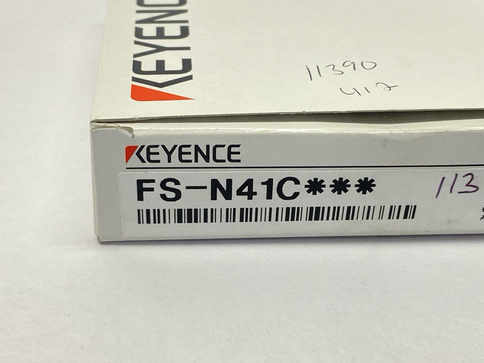 Keyence FS-N41C Digital Fiber Optic Sensor Main Unit M8 Connector Type - Maverick Industrial Sales