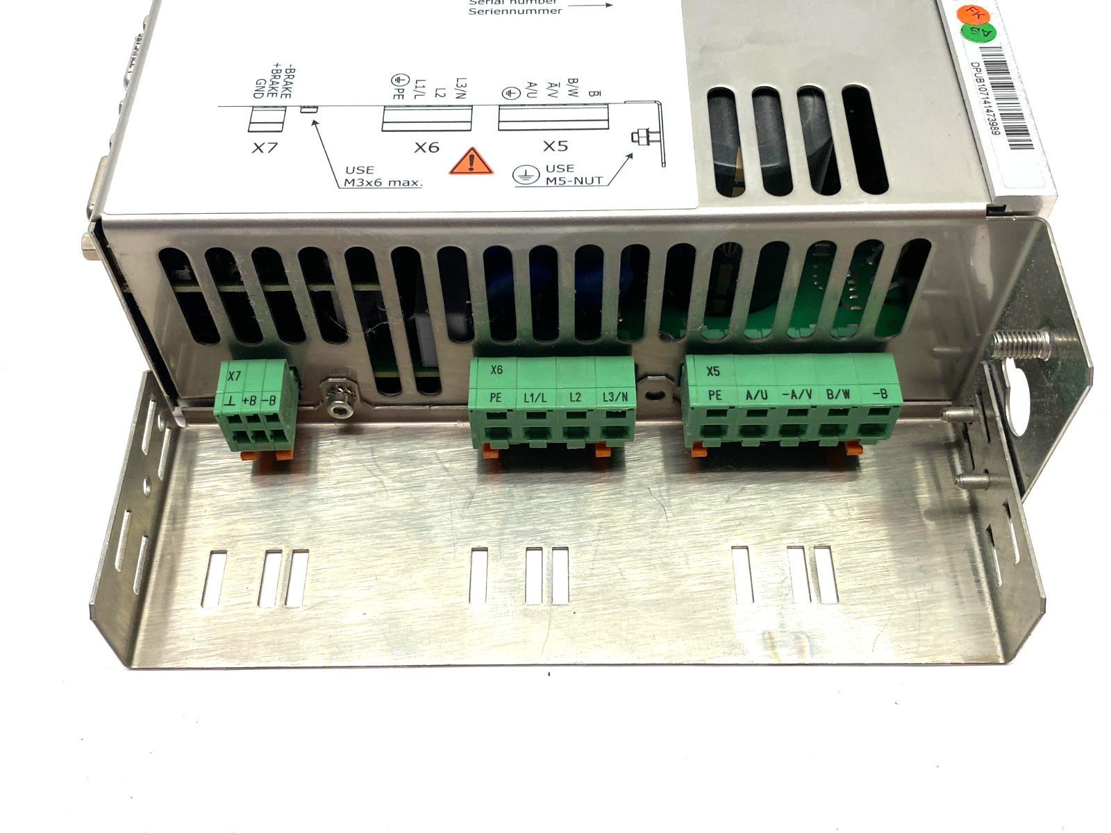 ECOVARIO 414AR-BJ-000-000 | Jenaer 1-axis Servo Amplifier, CANopen/EtherCAT, STO - Used - Maverick Industrial Sales