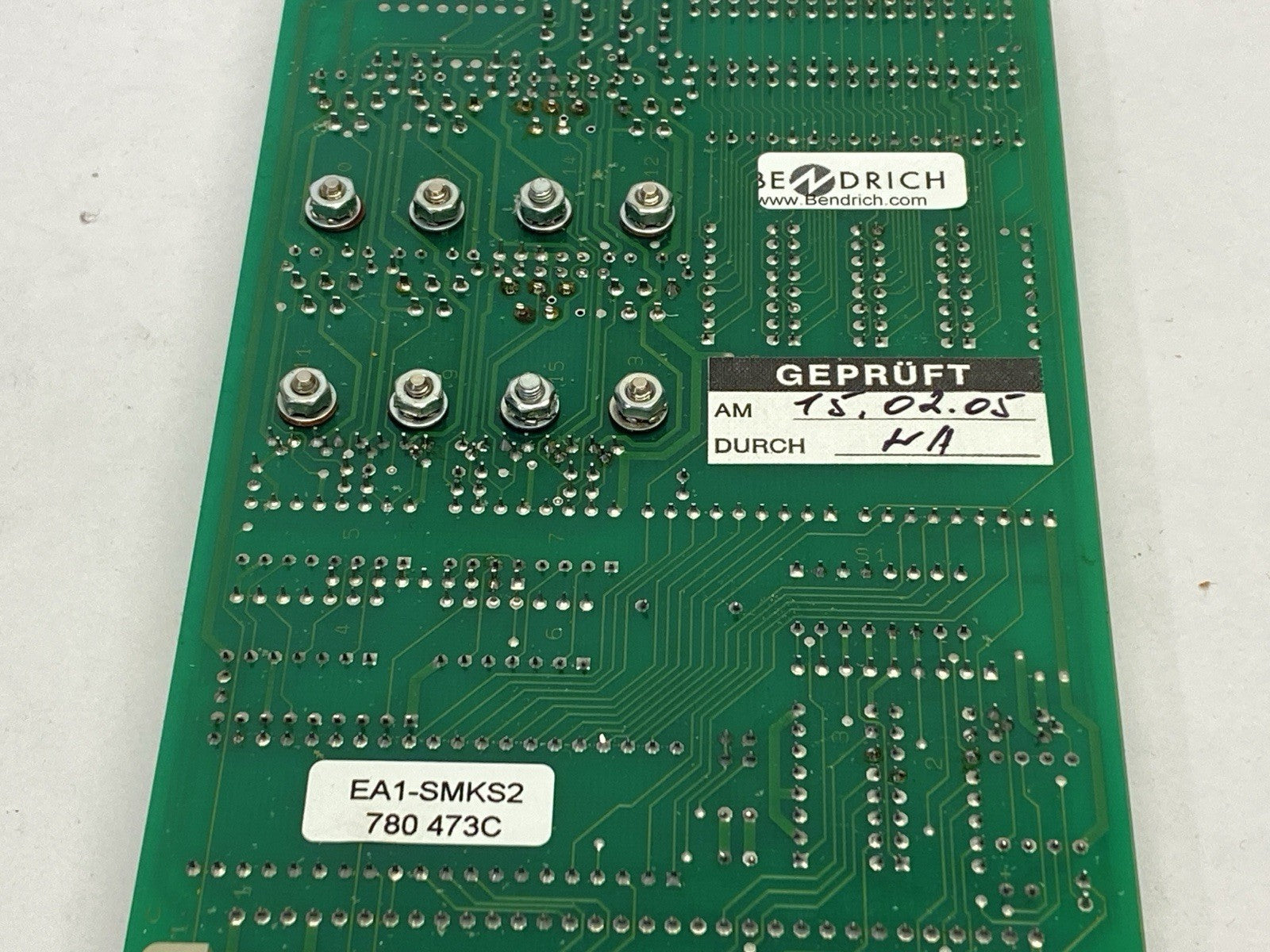 Bendrich 780-473C EA1-SMKS2 Input Output Card - Maverick Industrial Sales