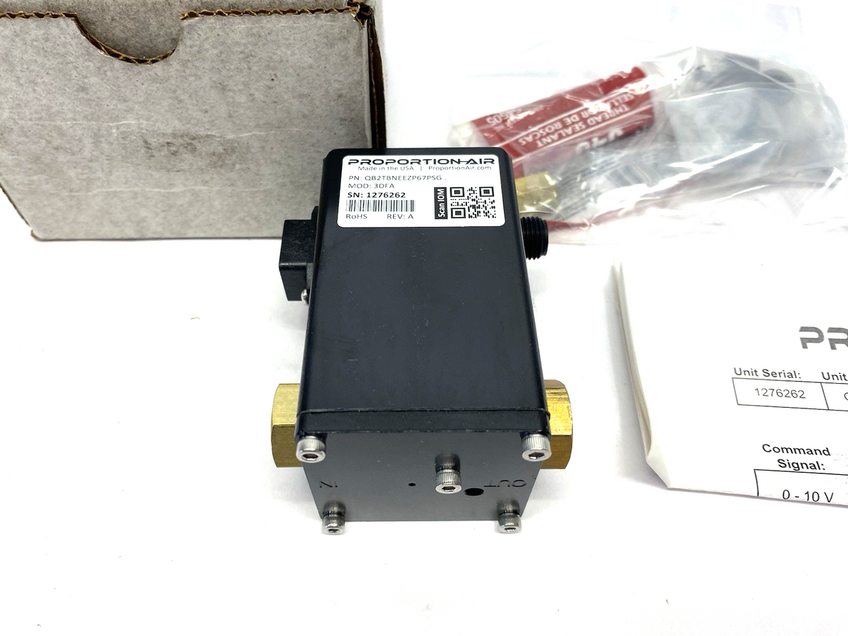 Proportion Air QB2TBNEEZP67PSG Rev. A Electronic Air Volume Booster 3DFA - Maverick Industrial Sales