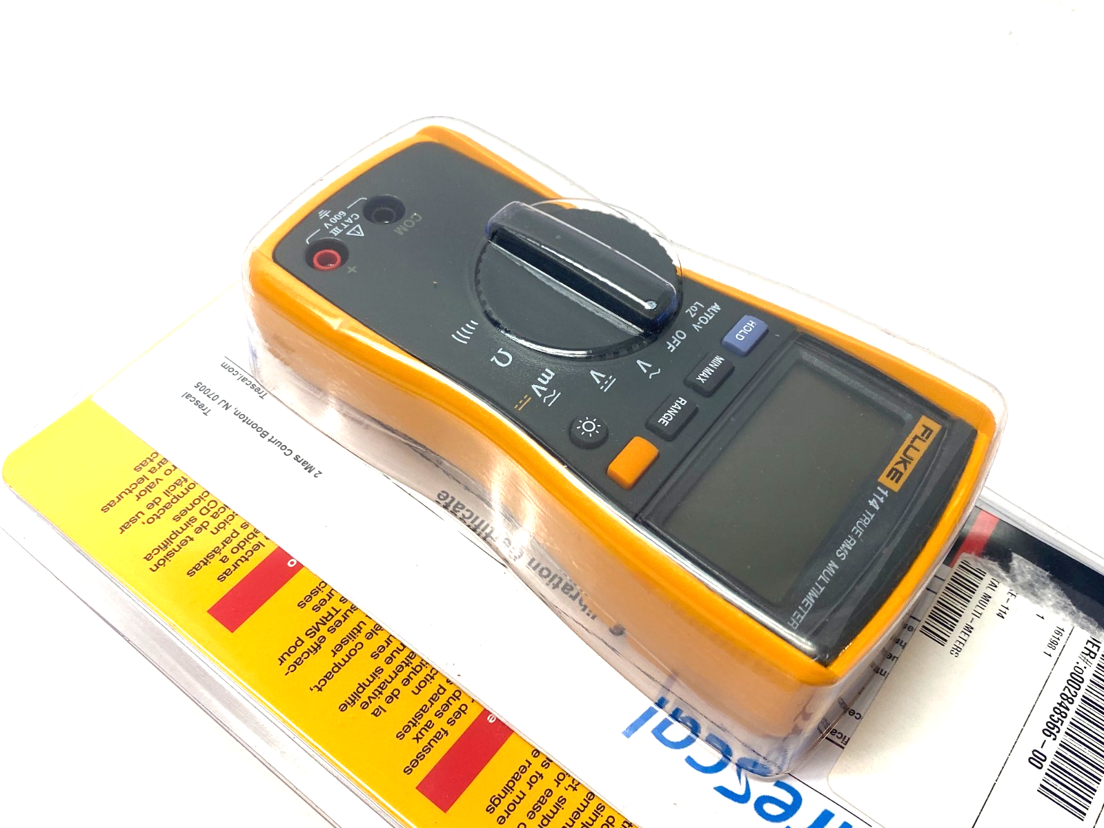 Fluke 114 True-rms Digital Multimeter Kit 2538783 - Maverick Industrial Sales
