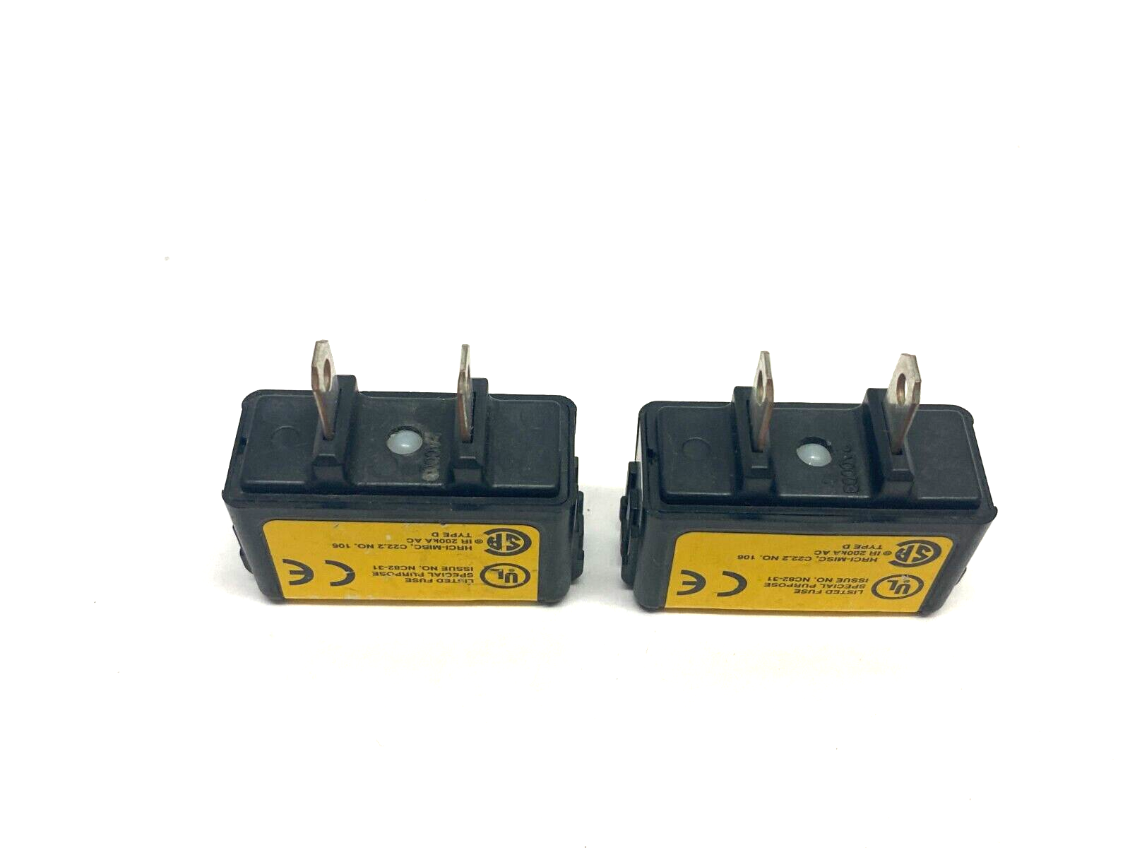 Bussmann TCF1N CUBEFuse Dual Element Time Delay Current Limiting Fuse LOT OF 2 - Maverick Industrial Sales